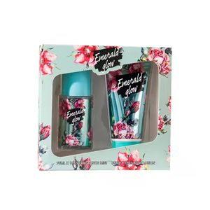 Set regalo di natale <span class=keywords><strong>Mini</strong></span> formato profumo Spray 75ml per il corpo crema idratante per il corpo 75ml lozione profumo nebbia Set regalo - Product Image 3