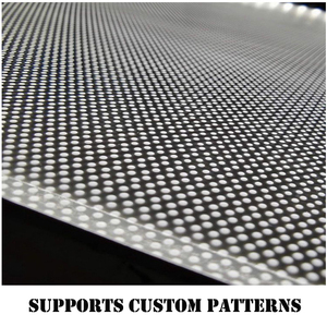 Marcado láser en fábrica para la fabricación de paneles acrílicos de guía de luz, tableros de exhibición promocionales de PMMA transparentes personalizados, OEM - Product Image 4
