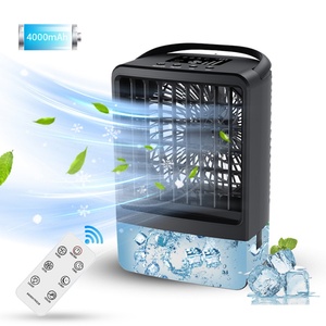 Ventilateur Rafraîchisseur d'Air Portable USB 500ML pour Bureau et Maison, avec Télécommande, 4000mAh, pour Utilisation Extérieure et Hôtelière - Product Image 1