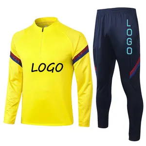 High Quality Suit Sweatsuit Sets Tracksuit Mens Sport Jogging Set Plain Professional Soccer Tracksuit Mens Ems Training Suit