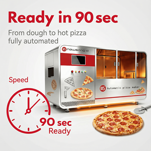 Máquina Expendedora de Pizza Eléctrica Inteligente Totalmente Automática, <span class=keywords><strong>con</strong></span> IA, <span class=keywords><strong>Termostato</strong></span> Ajustable, <span class=keywords><strong>Temporizador</strong></span> Integrado, Industria 4.0 - Product Image 3