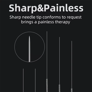 Aiguille d'<span class=keywords><strong>acupuncture</strong></span> à long manche en acier inoxydable Shen <span class=keywords><strong>avec</strong></span> tube de guidage pour points d'<span class=keywords><strong>acupuncture</strong></span> du corps 0.25X40mm 0.30X40mm en stock - Product Image 5