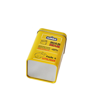 Hộp Thiếc Gia Vị Bằng Kim Loại Đơn Giản Kích Thước Nhỏ Có Nắp Hộp Thiếc Vuông Lon Thực Phẩm Tùy Chỉnh - Product Image 6