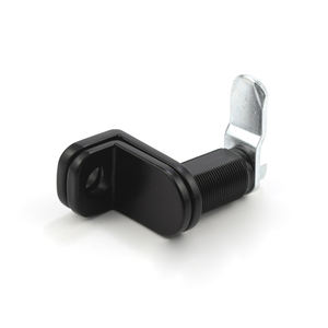 Serratura a camma a quarto di giro senza chiave in lega di zinco con passante per lucchetto per armadietti, cassetti, cassette postali, mobili, apparecchiature elettriche, porte - Product Image 2