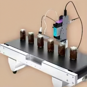 Imprimante à jet d'encre TIJ de bureau T306, <span class=keywords><strong>machine</strong></span> de codage par lots et de marquage de date, vitesse réglable pour les surfaces en plastique et en métal - Product Image 1
