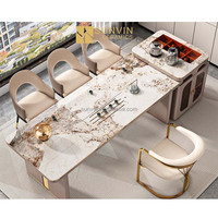 Dalles de porcelaine modulaires en pierre frittée pour îlots, grand format, pour fond de télévision, villa, hôtel, dalle de marbre en porcelaine de grande taille 3200*1600*12mm