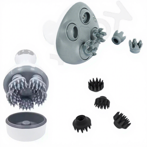 Productos de tendencia Venta al por mayor barato Muestras en línea Cabeza de masajeador de reemplazo de silicona personalizada única para masajeador de cabeza de pulpo - Product Image 1