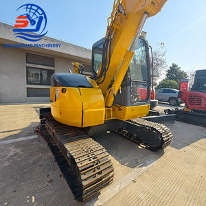 Excavadora Compacta Usada Komatsu 78US-6NO con Hoja Topadora, Orugas de Goma y GPS, Aprobada por la CE para Zanjado y Uso Agrícola - Product Image 4