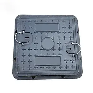 Duurzame composiet FRP hars putdeksel EN124 norm BMC SMC ronde/vierkante uitvoeringen voor tankstations Hangxing model <span class=keywords><strong>600</strong></span> - Product Image 1