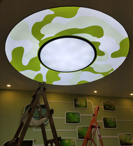 Trang trí nội thất ngôi sao đám mây Trần giả với UV in MSD cao cấp PVC phim - Product Image 1