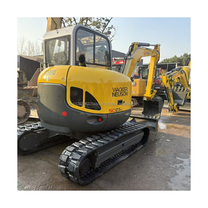 Mini-excavatrice Wacker Neuson 50Z3 d'occasion, 5 tonnes, excavatrice à chenilles hydraulique à queue zéro, pelle compacte pour la construction - Product Image 2