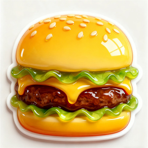 Niedlicher Kawaii Anti-UV Wasserfester Epoxid-Aufkleber Cartoon Handyhülle/Laptop-Dekor <span class=keywords><strong>3D</strong></span> Feiertagsdekoration - Product Image 5