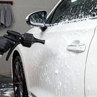 Pistolet à mousse professionnel en métal robuste pour lavage de voitures, canon à mousse grand angle pour équipement de lavage de voitures commercial