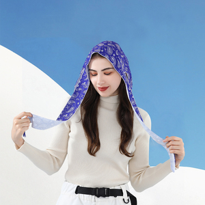 <span class=keywords><strong>Durag</strong></span> en polyester noir, <span class=keywords><strong>motif</strong></span> paisley imprimé, pour hommes et femmes - Product Image 6