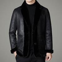 Veste Courte en Fausse Fourrure Végane Marron Élégante pour Homme – Fabricant