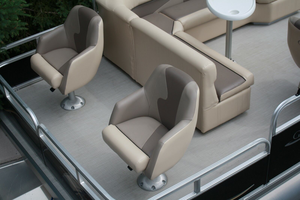 Neues Modell 2023: 7,0 m/23 Fuß Aluminium Angel- und Ausflugs-Pontonboote mit LED-Lichtleisten zum Verkauf - Product Image 4