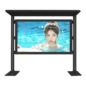 Customized 55 65 75 inch outdoor IP65 advertising display Vertical network Android LCD digital signage kiosk