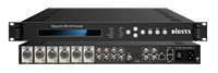 Encodeur vidéo HD-SDI YPbPr vers IP MPEG-2 MPEG-4 pour câble numérique et ATSC