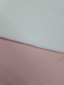 Premium Quality Breathable Cotton Poly Waffle <b>Fabric</b> Hoodies Sweatshirts T Shirts Casual Wear Home Textile Soft Knit <b>Medium</b> - Product Image 1