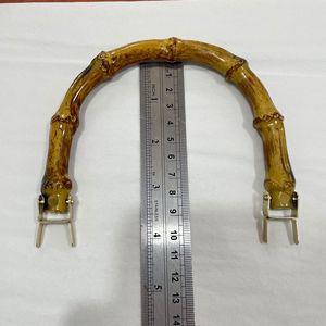 Asa de Bambú Sintético Hongyuan de 12 cm, Plástico con Puntas Metálicas para Bolsos - Product Image 3