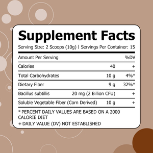 Good Quality Daily Fiber <b>Supplement</b> Daily Biogenic Fibers Powder Support Gut Health Boost Metabolism Probiotic Blend Powder - Product Image 2