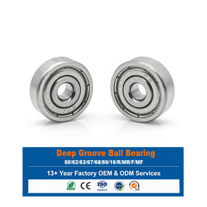 จัดส่งฟรี ลูกปืนขนาดเล็ก 8*22*7 มม. ผู้จัดจำหน่ายลูกปืนเซรามิก สำหรับมอเตอร์โดรน รถสเก็ตไฟฟ้า ลูกปืนขนาดเล็ก 608ZZ - Product Image 1