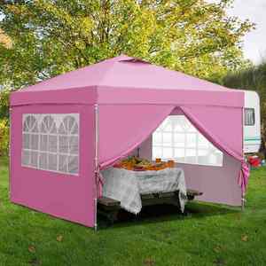 Tonnelle Pop-Up Facile à Monter avec Fenêtres Latérales – Tente de Plage Pratique pour Événements et Publicité – Gazebo - Product Image 5
