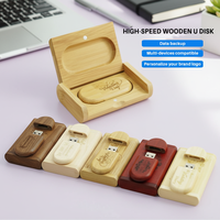 Pendrive de Madera Personalizado para Regalo de Boda, Memoria USB de 2.0, 8GB, 16GB, 32GB, 64GB, Unidad Flash USB de Madera