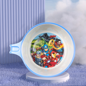 Cuenco con mango de dibujos animados antideslizante de Marvel, <span class=keywords><strong>vajilla</strong></span> de <span class=keywords><strong>melamina</strong></span> para niños para comida de bebé - Product Image 3
