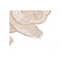 Sets de table en PVC tressé antidérapants, écologiques et durables pour usage quotidien, style Zen Asiatique, diamètre 40 cm, pour table de repas familiale