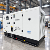 Groupe électrogène diesel super silencieux ISO approuvé 150 kVA 180 kVA 220 kVA avec économie d'énergie à ralenti automatique