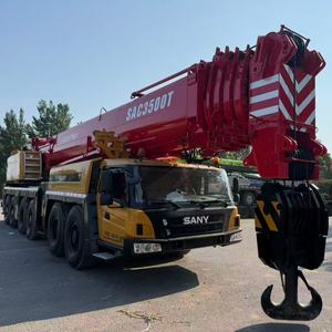 Grue de chantier d'occasion fiable de 100 tonnes avec pompe Liyuan et vanne Parker pour levage de charges - Product Image 2