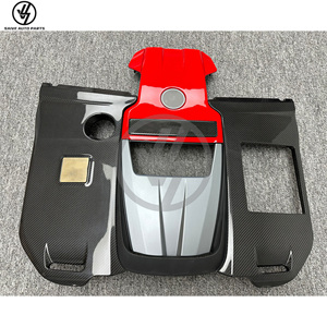 Nuevas Cubiertas de Motor de Fibra de Carbono Seca Estilo B, Repuesto para G-Class W464 W463A G500 G350 G63 2019-2024, Color Negro - Product Image 6