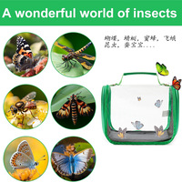 Sac de transport multicolore et multi-tailles pour oiseaux (perroquets), en polyester, anti-évasion, pour l'extérieur, pour insectes et papillons - En promotion