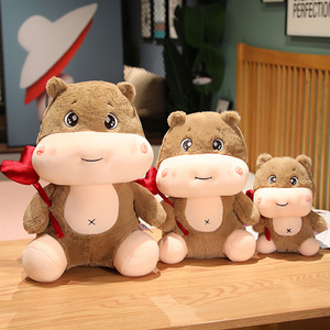 <span class=keywords><strong>Negozio</strong></span> Online accolto con favore peluche ippopotamo bambola di peluche simpatico ippopotamo con amore - Product Image 6