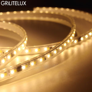 ไฟ LED แบบเส้น 220V CCT ไม่มีตัวควบคุม สองสี ไม่ต้องใช้ไดรเวอร์ 2835 3000K-6000K 192LEDs/m สำหรับไฟส่องสว่างเชิงพาณิชย์ - Product Image 2