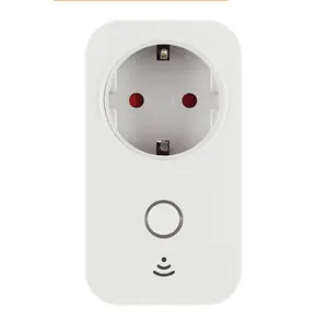 European EU type Smart WiFi Outlet single plug home power plug 3680W 16A