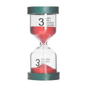 घरेलू रसोई की सजावट डेस्कटॉप बच्चों रंगीन फल रेत घंटा रेत घड़ी 3/5/15/30 मिनट सैंडग्लास रेत टाइमर - Product Image 5