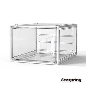 Thiết Kế Hiện Đại Kích Thước Lớn Hộp Giày Trong Suốt Biểu Tượng Tùy Chỉnh Dày Nhựa Sneakers Lưu Trữ Ngăn Kéo Cho Phòng Khách - Product Image 2