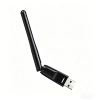 Holyiot - Adaptador USB Wi-Fi sin Controladores para Ubuntu Linux, Receptor de Tarjeta de Red Inalámbrica 5.1 con Chip Nordic NRF52840 RTL8188EUS/ETV