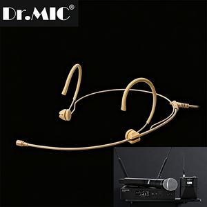 Micrófono de Diadema, Micrófono de Condensador, Color Negro, Estéreo, Conector de <span class=keywords><strong>3.5</strong></span> mm, Micrófono de Diadema para Actuaciones en Escenario - Product Image 4