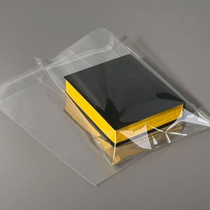 Customized logo Transparent Resealable Poly <b>Bags</b> OPP <b>Bag</b> <b>Seal</b> Gift Packaging Clothes Pouch <b>Bag</b> - Product Image 3