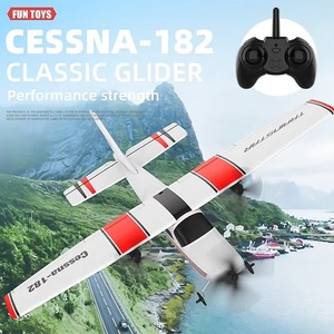 Divertido Avión Eléctrico <span class=keywords><strong>RC</strong></span> de Espuma EPP <span class=keywords><strong>Cessna</strong></span> <span class=keywords><strong>182</strong></span> de 2.4GHz y 2 Canales, Modelo de Avión <span class=keywords><strong>RC</strong></span> con Control Remoto - Product Image 2