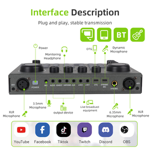 RAYHAYES A3SET Estudio de grabación en casa Nuevo producto Tarjeta de sonido Micrófono de acompañamiento inalámbrico K Song Live Broadcast - Product Image 2