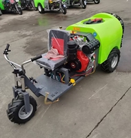 Pulverizador Atomizador Autopropulsado a Gasolina con Amplia Cobertura para Cultivo de Árboles en Huertos y Control de Plagas en Invernaderos