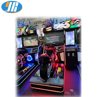 Machine de jeu d'arcade de simulation de Moto GP à prix d'usine en Chine, jeu vidéo d'arcade de moto