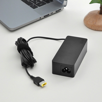 Adaptateur secteur pour ordinateur portable électrique personnalisé 20V 3.25A 65W, chargeur mince, USB carré, protections PD OTP OCP, câble pliable rétractable