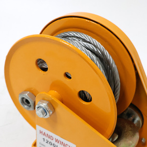 Çin üretici en çok satan düşük fiyatlı kendinden kilitleme sonsuz dişli vinç sarı el çekti vinç - Product Image 4