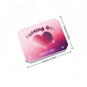 Gel UV/LED semi-solide rose 9 couleurs à haute saturation pour manucure Y2K en salon - Product Image 6