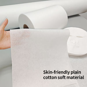 Tissu non tissé en spunlace, 100% coton, armure toile, 35-40 g/m², respirant et doux pour la peau, pour masque - Product Image 2